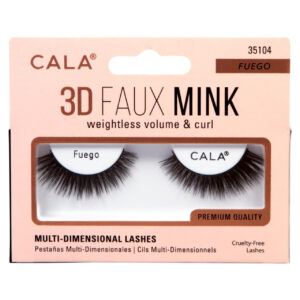 Cala, Kunstripsmed 3D FauxMink Fuego