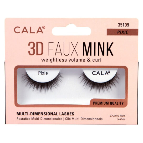 Cala, Kunstripsmed 3D FauxMink Pixie