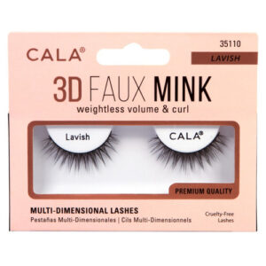 Cala, Kunstripsmed 3D FauxMink Lavish