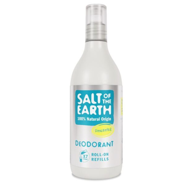 Salt of the Earth, Rulldeodorandi täitepakend Unscented, 525ml