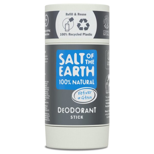 Salt of the Earth, Tsitruse ja vetiveri lõhnaline pulkdeodorant, 84g