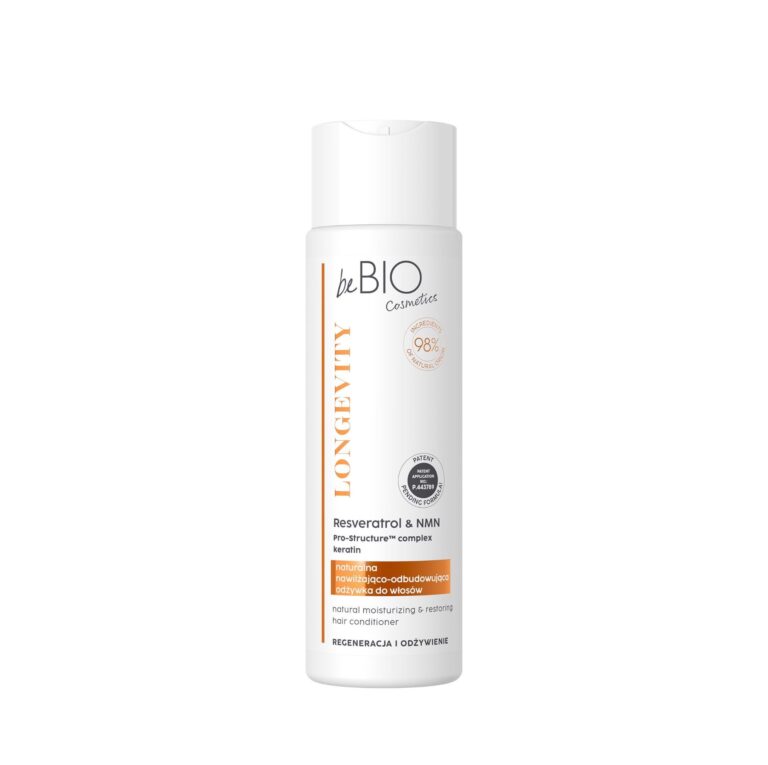 beBIO, Longevity uuendav ja toitev juuksepalsam, 250ml