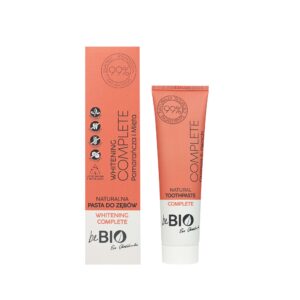 beBIO, Complete looduslik valgendav hambapasta apelsiniga, 100ml