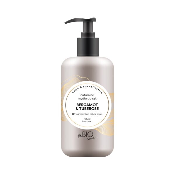 beBIO, Bergamoti ja Tuberoosi kätepesuseep, 300ml