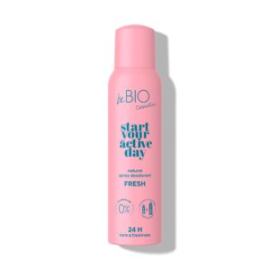 beBIO, Looduslik deodorant sprei Start Your Active Day Fresh, 125ml