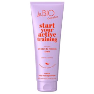 beBIO, START YOUR ACTIVE TRAINING oleogel kehamassaažiks pärast treeningut, 250ml