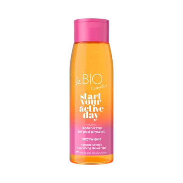 beBIO, Start Your Active Day isotooniline toitev dušigeel, 400ml