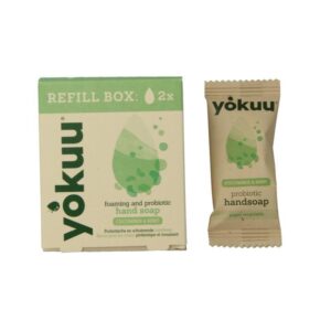 Yokuu, Probiootiline kätepesuvaht  Cucumber & Mint täitepakend, 2tk