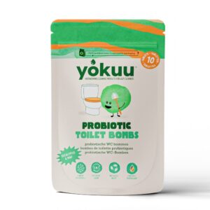 Yokuu, 3in1 probiootilised WC puhastustabletid Eucalyptus & Mint, 10tk