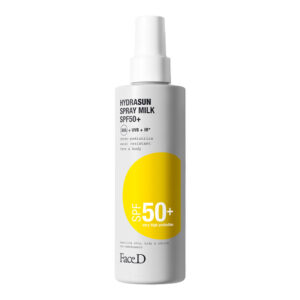 FaceD, Kaitsev ja niisutav piim näole ja kehale HydraSun Spray Milk SPF50, 150ml