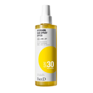 FaceD, Kaitsev ja niisutav õli näole, kehale ja juustele HydraOil Sun Spray Body and Hair SPF30, 200ml