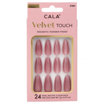 Cala, Velvet Touch Almond Mauve kunstküüned 24tk