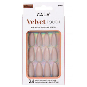 Cala, Velvet Touch Almond Pink kunstküüned 24tk