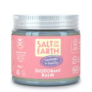 Salt of the Earth, Plastikuvaba looduslik kreemdeodorant Lavender & Vanilla, 60g