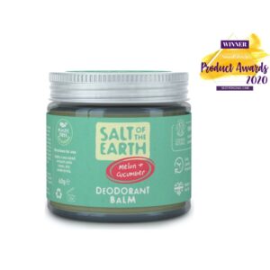 Salt of the Earth, Plastikuvaba looduslik kreemdeodorant Melon ja Kurk, 60g