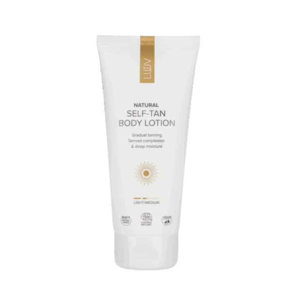 LUUV, Isepruunistav kehakreem Hele/Keskmine, 200ml