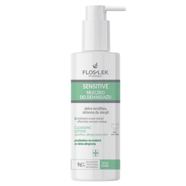 Floslek, Näopiim Sensitive puhastav lõhnatu tundlikule nahale, 175ml