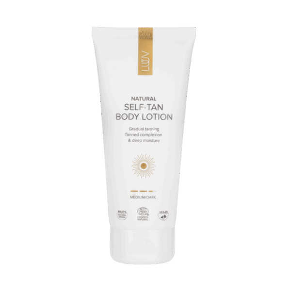 LUUV, Isepruunistav kehakreem Keskmine/ Tume, 200ml