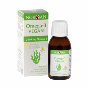 Norsan, Omega-3 Vegan sidrunimaitseline õli, 100ml