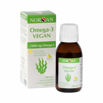 Norsan, Omega-3 Vegan sidrunimaitseline õli, 100ml